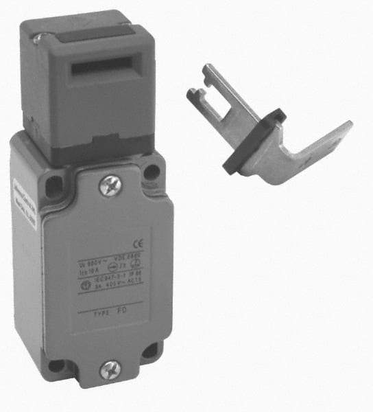 ACI - 10 Amp, 24-300 VDC, 250-600 VAC, 3 Pole Fused Safety Switch - 10 Amp, 24-300 VDC, 250-600 VAC, 1.57 Inch Wide x 1-1/2 Inch Deep x 4.29 Inch High, Nonmetallic, NO/2NC Contact Configuration - Makers Industrial Supply