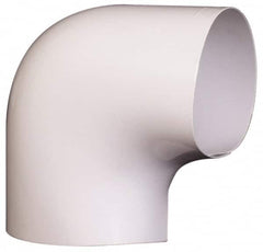 Made in USA - PVC 90° Elbow - Pipe Insulation Fitting - Makers Industrial Supply