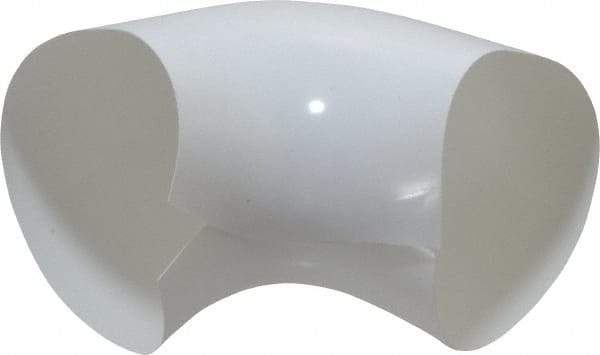 Made in USA - PVC 90° Elbow - Pipe Insulation Fitting - Makers Industrial Supply