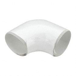 Made in USA - PVC 90° Elbow - Pipe Insulation Fitting - Makers Industrial Supply