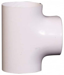 Made in USA - PVC Tee - Pipe Insulation Fitting - Makers Industrial Supply