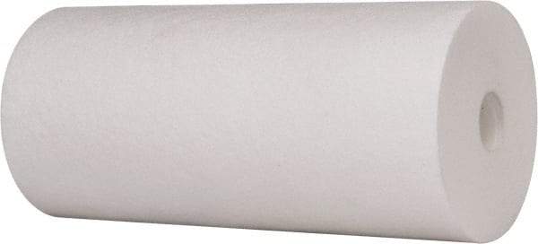 Pentair - 4-1/2" OD, 25/1µ, Polypropylene Dual Gradient Cartridge Filter - 9-3/4" Long, Reduces Sediments - Makers Industrial Supply