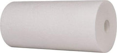 Pentair - 4-1/2" OD, 25/1µ, Polypropylene Dual Gradient Cartridge Filter - 9-3/4" Long, Reduces Sediments - Makers Industrial Supply