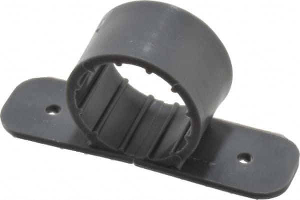 Oatey - 3/4" Pipe, Standard Pipe Clamp - Gray, Polypropylene - Makers Industrial Supply