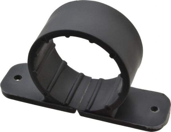 Oatey - 1-1/4" Pipe, Standard Pipe Clamp - Gray, Polypropylene - Makers Industrial Supply