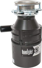 ISE In-Sink-Erator - Badger 5 Food Waste Disposer - 1/2 HP - Makers Industrial Supply