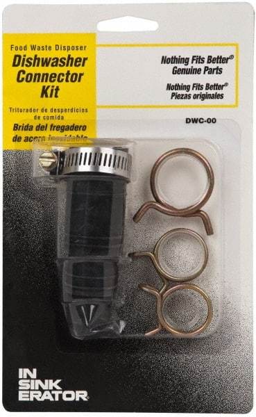 ISE In-Sink-Erator - Garbage Disposal Accessories Type: Dishwasher Connector Kit For Use With: In-Sink-Erator - Food Waste Disposers - Makers Industrial Supply