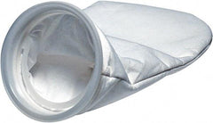 Parker - 10 Micron, Size 1, 44 GPM Max Flow, High Efficiency Bag Filter - 7 Inch Diameter, 17-1/4 Inch Long - Makers Industrial Supply