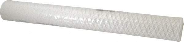 Parker - 2-1/2" OD, 1µ, Cotton String-Wound Cartridge Filter - 20" Long - Makers Industrial Supply