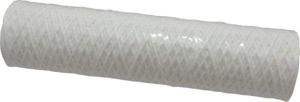 Parker - 2-1/2" OD, 5µ, Cotton String-Wound Cartridge Filter - 10" Long - Makers Industrial Supply