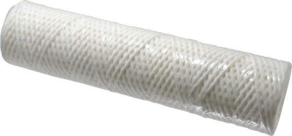 Parker - 2-1/2" OD, 25µ, Cotton String-Wound Cartridge Filter - 10" Long - Makers Industrial Supply