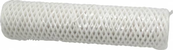 Parker - 2-1/2" OD, 50µ, Acetate Cotton String-Wound Cartridge Filter - 10" Long - Makers Industrial Supply