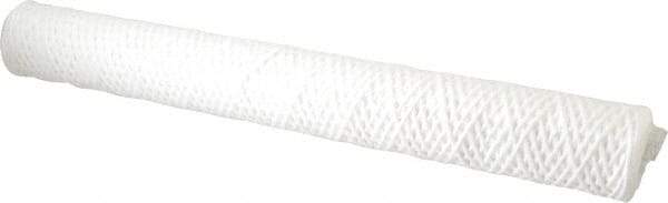 Parker - 2-1/2" OD, 50µ, Acetate Cotton String-Wound Cartridge Filter - 20" Long - Makers Industrial Supply