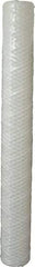 Parker - 2-1/2" OD, 50µ, Polypropylene Cotton String-Wound Cartridge Filter - 20" Long - Makers Industrial Supply