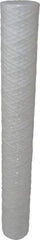 Parker - 2-1/2" OD, 5µ, Polypropylene Cotton String-Wound Cartridge Filter - 20" Long - Makers Industrial Supply