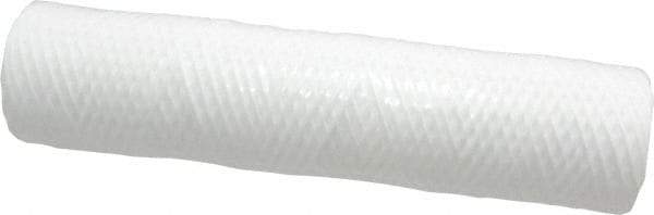 Parker - 2-1/2" OD, 25µ, Polypropylene Cotton String-Wound Cartridge Filter - 10" Long - Makers Industrial Supply