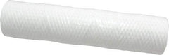 Parker - 2-1/2" OD, 25µ, Polypropylene Cotton String-Wound Cartridge Filter - 10" Long - Makers Industrial Supply