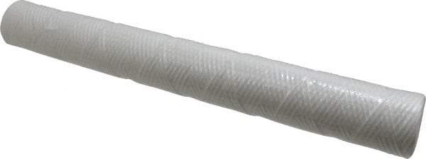 Parker - 2-1/2" OD, 25µ, Polypropylene Cotton String-Wound Cartridge Filter - 20" Long - Makers Industrial Supply