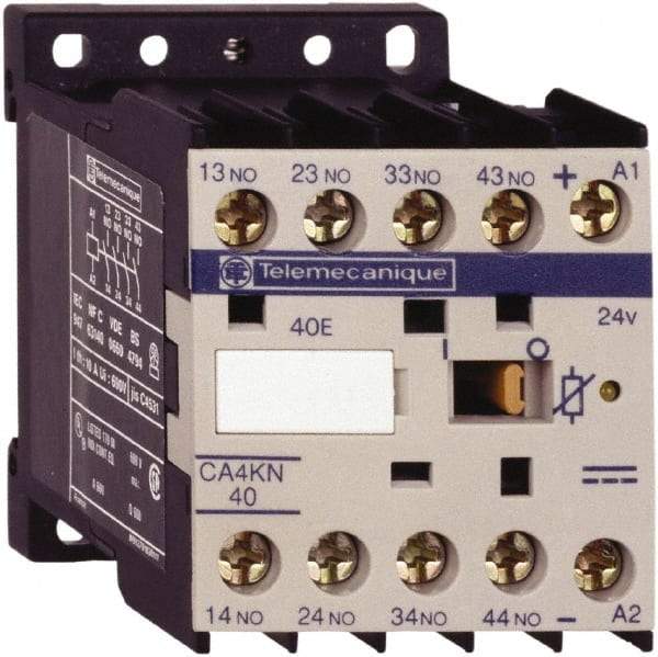 Schneider Electric - 2NC/2NO, 12 VDC Control Relay - 17 V - Makers Industrial Supply