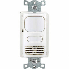 Hubbell Wiring Device-Kellems - Motion Sensing Wall Switches Switch Type: Occupancy or Vacancy Sensor Duel Switch Sensor Type: Ultasonic; Infared - Makers Industrial Supply