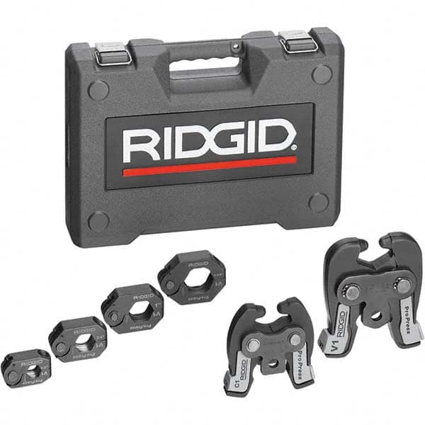 Ridgid - Presser Replacement Jaws Type: Press Ring Kit Jaw Size Range: 1/2" to 1-1/4" (Inch) - Makers Industrial Supply