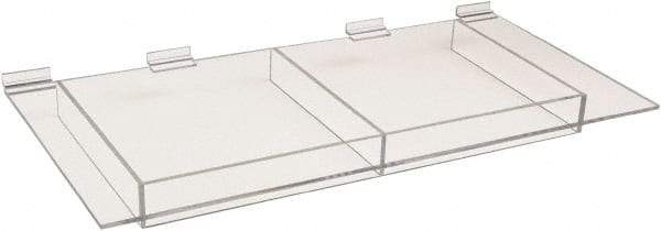 ECONOCO - Open Shelving Accessory/Component - 24" Long, Use with Slatwall - Makers Industrial Supply