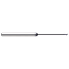 Harvey Tool - Corner Radius & Corner Chamfer End Mills; Mill Diameter (mm): 2.00 ; Mill Diameter (Decimal Inch): 0.0787 ; End Type: Corner Radius ; Corner Radius (mm): 0.20 ; Number of Flutes: 3 ; Material: Solid Carbide - Exact Industrial Supply