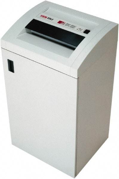 Ability One - 1/4" Strip, Single State Mixed Media Destroyer Strip Cut Shredder - 19-3/4" Long x 35-1/2" Wide x 16-1/2" High, Level 2 Security - Makers Industrial Supply