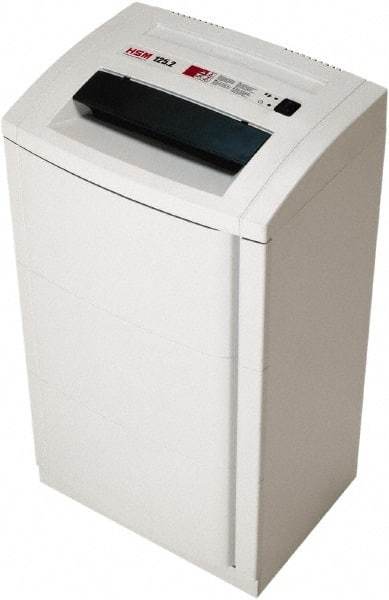 Ability One - 1/8 x 1-1/8" Strip, Single State Mixed Media Destroyer Cross Cut Shredder - 17-3/4" Long x 30-1/2" Wide x 14" High, Level 3 Security - Makers Industrial Supply