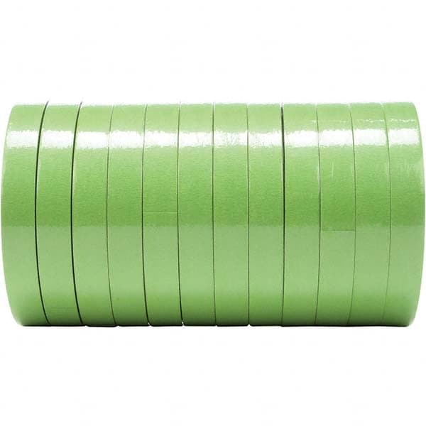 3M - 3mm Wide x 55 m x 6.7 mil Green Paper Masking Tape - Makers Industrial Supply