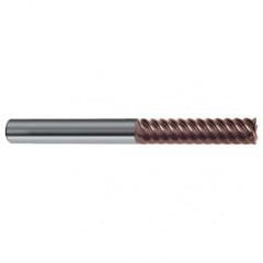 12mm Dia. - 150mm OAL - 55° Helix Firex Carbide End Mill - 6 FL - Makers Industrial Supply