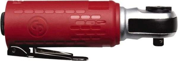 Chicago Pneumatic - 1/4" Drive, 270 RPM, 27 Ft/Lb Torque Ratchet Wrench - Inline Handle, 12 CFM, 90 psi, 1/4" NPT Inlet - Makers Industrial Supply