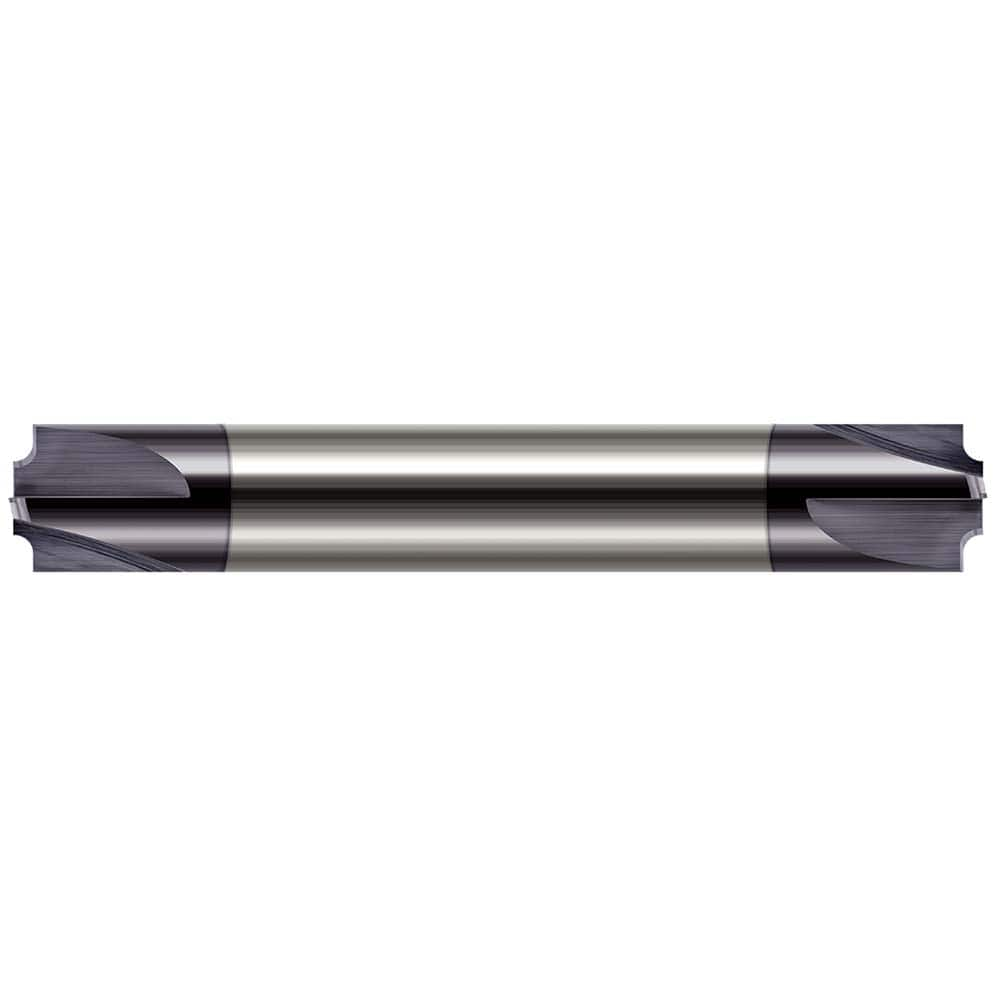 Harvey Tool - 1mm Radius, 3/8" Diam, 4 Flute Solid Carbide Corner Rounding End Mill - Exact Industrial Supply