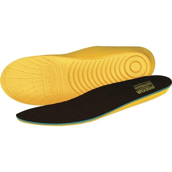 MEGAComfort - 6 to 7 Men's (8 to 9 Women's) Memory Foam Personal Anti to Fatigue Matting Insoles - Full Length Soles - Makers Industrial Supply