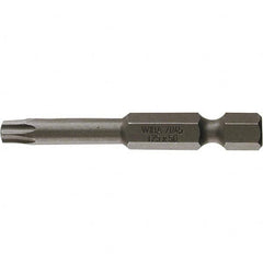 Wiha - T40 Power Bit - 1/4" Drive, 2" OAL - Makers Industrial Supply