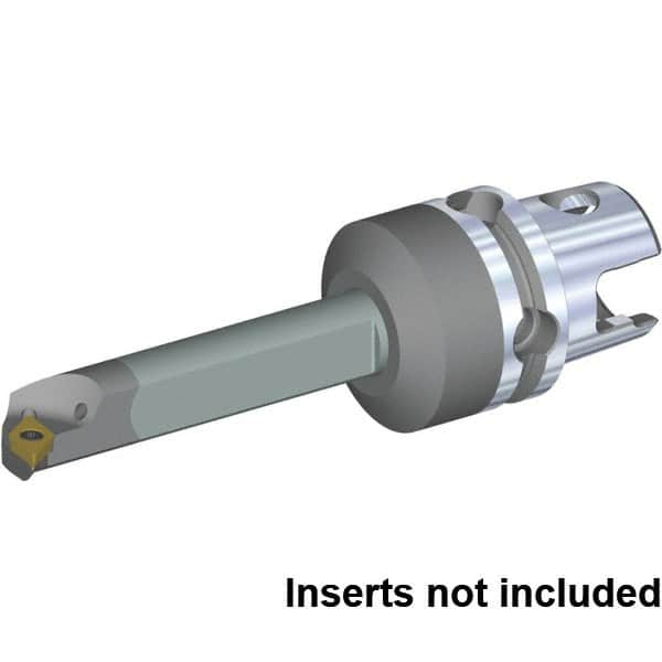 Kennametal - Left Hand Cut, 20mm Min Bore Diam, Size KM40TS Carbide Modular Boring Cutting Unit Head - 80mm Max Bore Depth, Through Coolant, Compatible with DP.. 070204, DP.. 2151 - Makers Industrial Supply