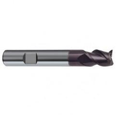 12mm Dia. - 73mm OAL - 45° Helix Firex Carbide End Mill - 3 FL - Makers Industrial Supply