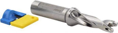 Iscar - 0.492" to 0.508" Diam, 3xD, 1.47" Max Depth, 5/8" Shank Diam, 4.04" OAL, Replaceable-Tip Drill - FCP, ICK, ICK-2M, ICM, ICP, iCP-2M Insert, 37318391 Toolholder, Series SumoCham - Makers Industrial Supply