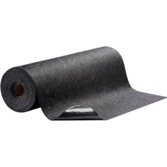 Pads, Rolls & Mats; Product Type: Roll; Application: Universal; Overall Length (Feet): 100.00; Total Package Absorption Capacity: 11.5 gal; Material: Polypropylene; Proprietary Adhesive Material; Fluids Absorbed: Water; Solvents; Universal; Oil; Coolants;