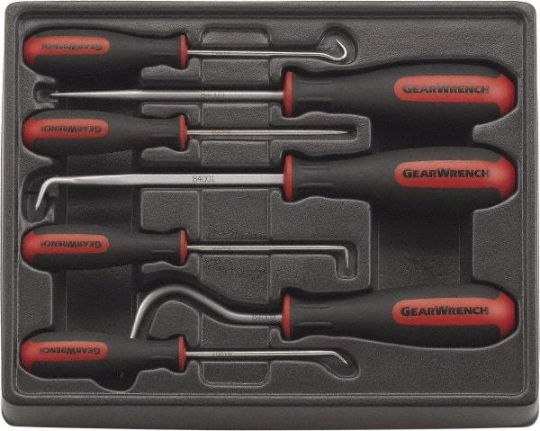 GearWrench - 7 Piece Hook & Pick Set - Dual Composite - Makers Industrial Supply