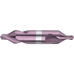 Combo Drill & Countersink: #1, 1/8″ Body Dia, 118 ™, Solid Carbide AlTiN Finish, Right Hand Cut, Series 8105-H