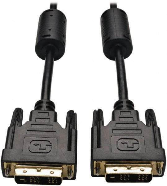 Tripp-Lite - 6' Long, DVI Computer Cable - Black, Male x Male - Makers Industrial Supply