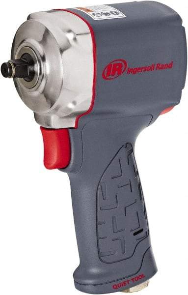 Ingersoll-Rand - 3/8" Drive, 7,000 RPM, 380 Ft/Lb Torque Impact Wrench - Pistol Grip Handle, 1,250 IPM, 17 CFM, 90 psi, 1/4" NPTF Inlet - Makers Industrial Supply