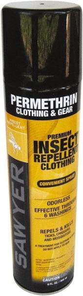 Sawyer - 9 oz 0.5% Permethrin Aerosol Spray - For Mosquitos, Ticks, Mites, Chiggers, Flies - Makers Industrial Supply