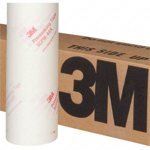 3M - 24" Wide x 100 Yd Long Clear Painter's Tape - Series 80767 - Makers Industrial Supply