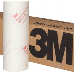 3M - 24" Wide x 100 Yd Long Clear Painter's Tape - Series 80767 - Makers Industrial Supply