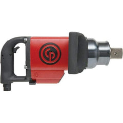 Chicago Pneumatic - 1-1/2" Drive, 3,500 RPM, 3,600 Ft/Lb Torque Impact Wrench - D-Handle, 51.5 CFM, 90 psi, 1/2" NPT Inlet - Makers Industrial Supply