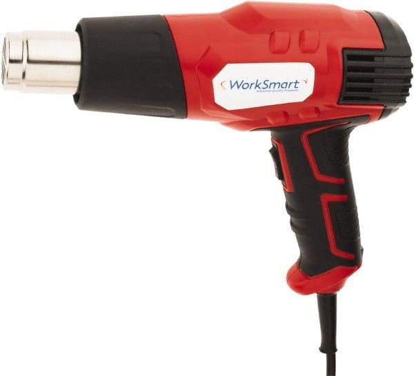 Value Collection - 572 to 932°F Heat Setting, Heat Gun - 120 Volts, 12.5 Amps, 1,500 Watts, 6' Cord Length - Makers Industrial Supply