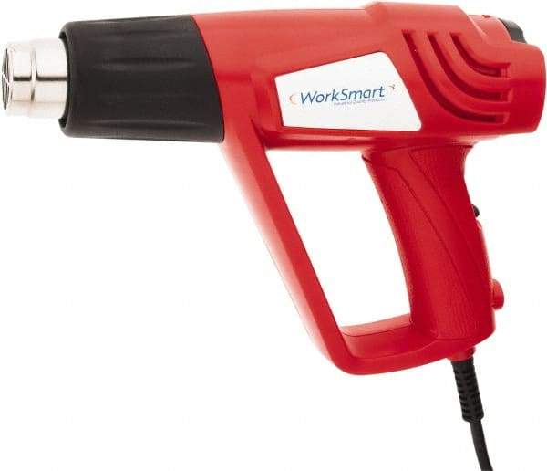 Value Collection - 122 to 1,022°F Heat Setting, Heat Gun - 120 Volts, 12.5 Amps, 1,500 Watts, 6' Cord Length - Makers Industrial Supply