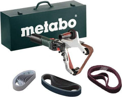 Metabo - 1-1/2 x 30", 2,400 to 8,900 RPM Air Belt Sander - 0.25 hp, 1,650 to 5,500 SFPM - Makers Industrial Supply